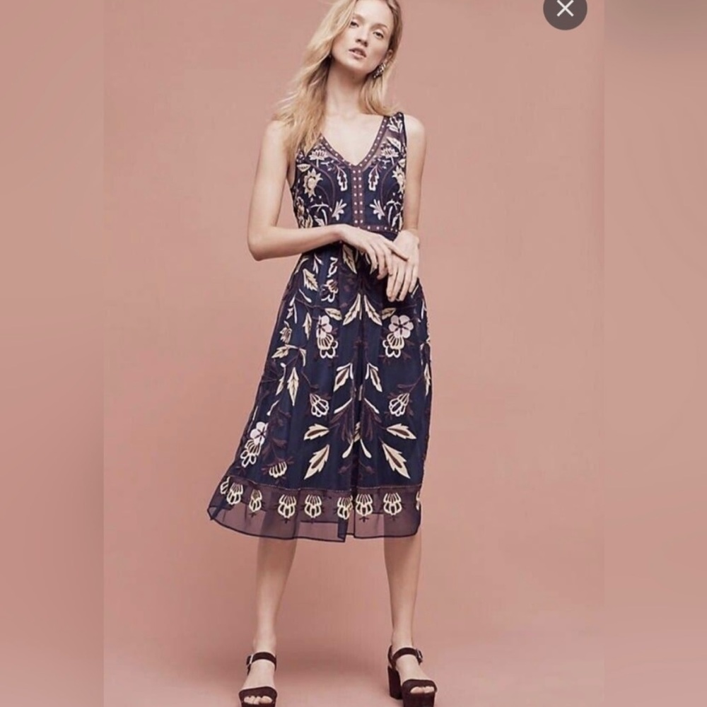 Anthropologie Moulinette Soeurs Alicante Dress 6
